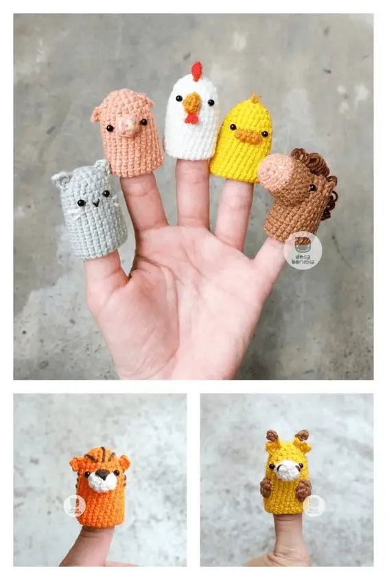 crochet puppets