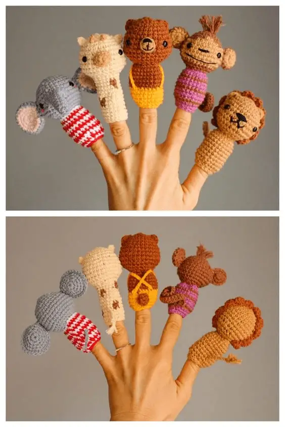 crochet puppets
