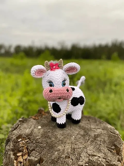 cow crochet pattern 