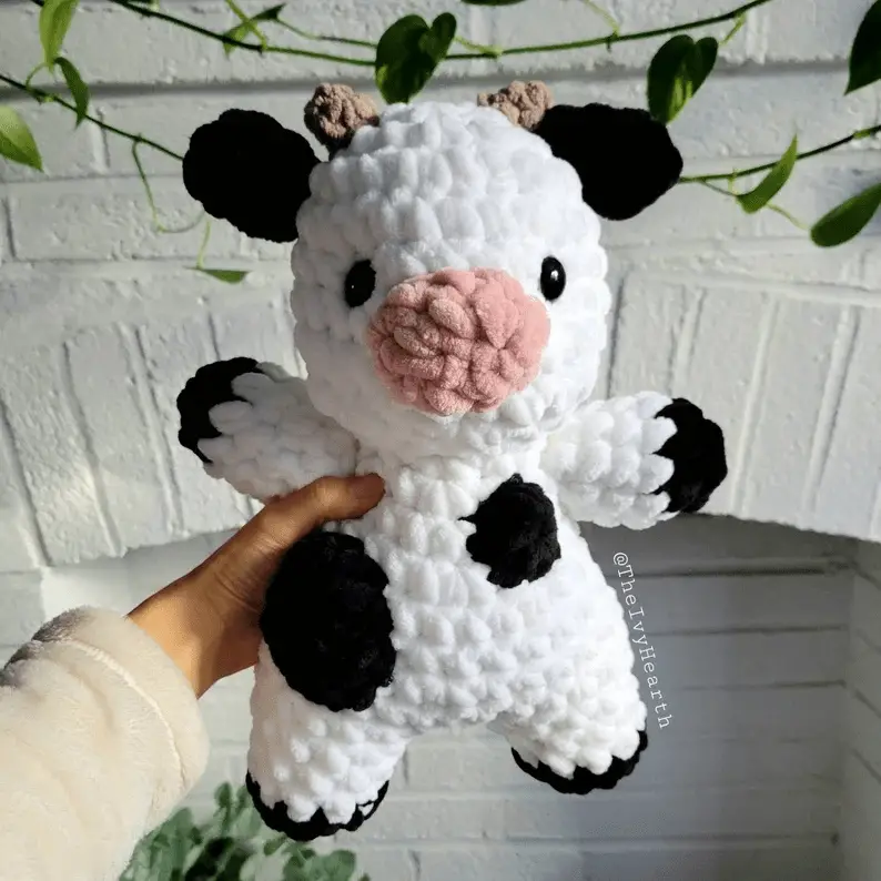 paid crochet cow pkushie