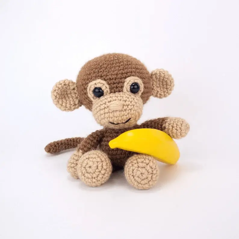 how to crochet a monkey