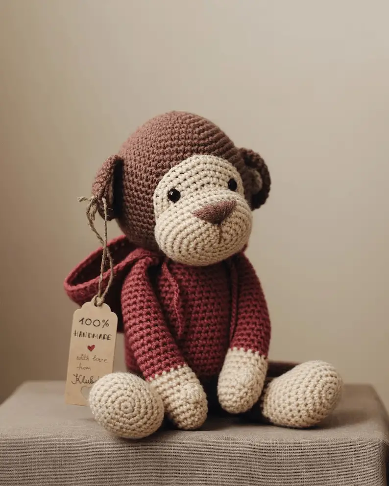 Crochet Monkey Pattern ( SitnCrochet 2023