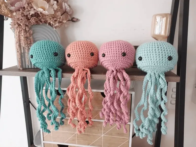 crochet jellyfish pattern