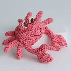 how to crochet a crab pattern