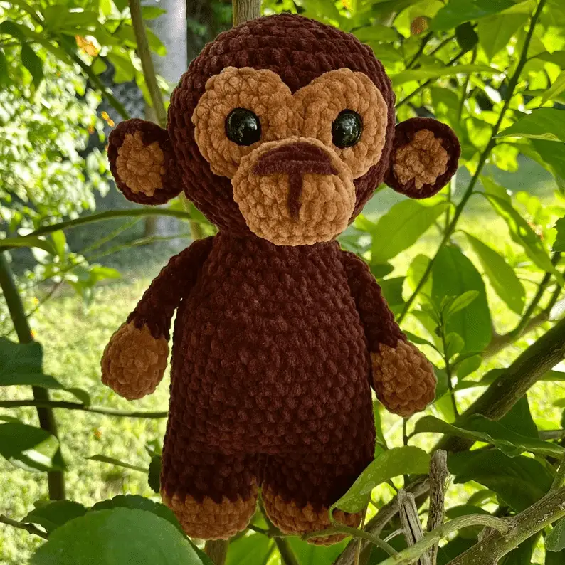 crocheted chunky monkey