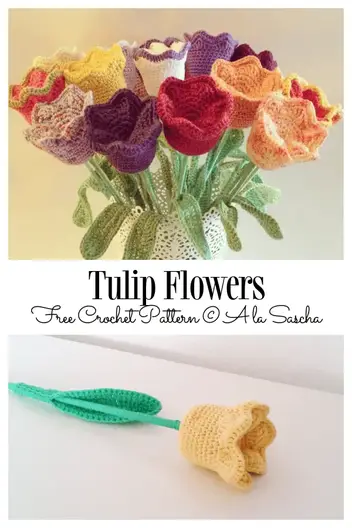 Crochet Tulip Pattern 