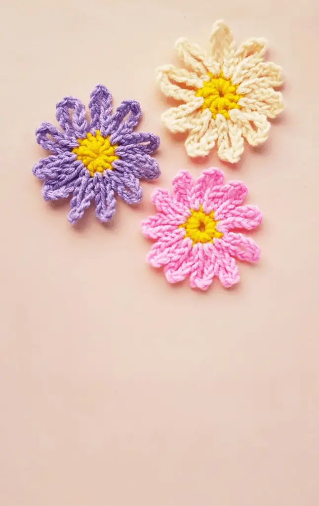 free daisy crochet pattern