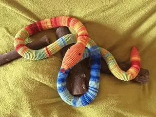 Crochet snake pattern
