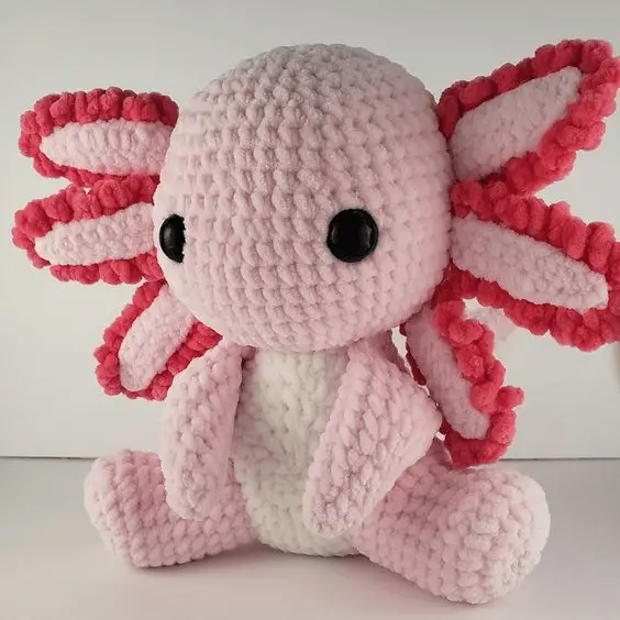 axolotl crochet pattern
