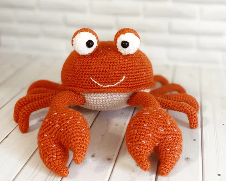 paid crab crochet pattern