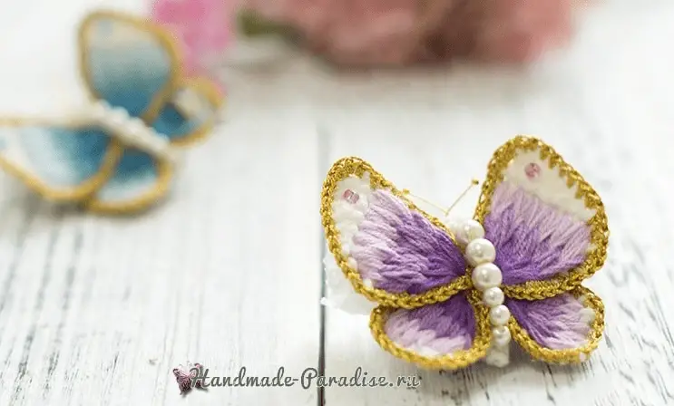 crochet butterfly