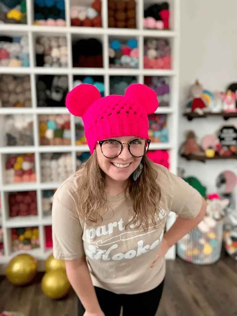 crochet mickey mouse hat pattern