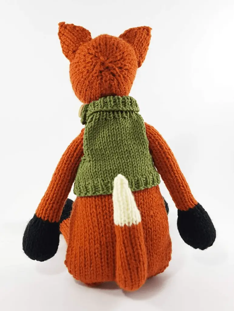 fox knitting pattern