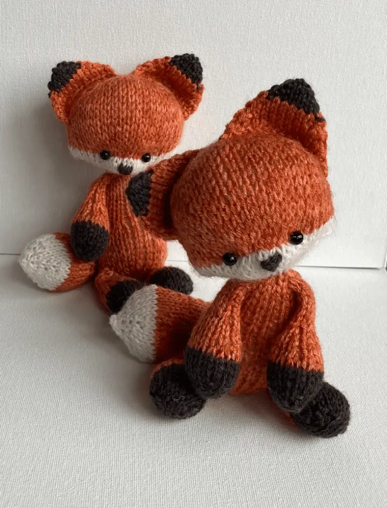 knitting fox patterns