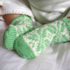knit baby socks