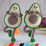crochet avocado