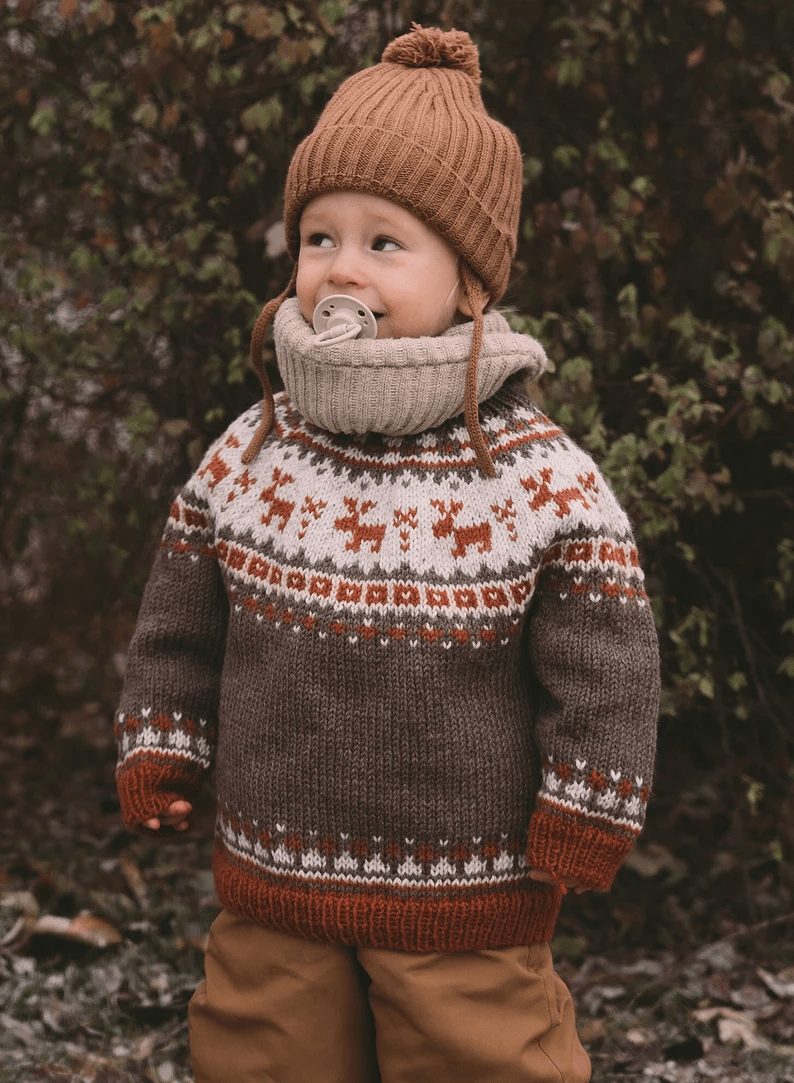 5 Knitted Christmas Sweater Pattern ( SitnCrochet 2024