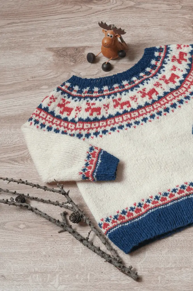 KNITTED CHRISTMAS SWEATER PATTERN