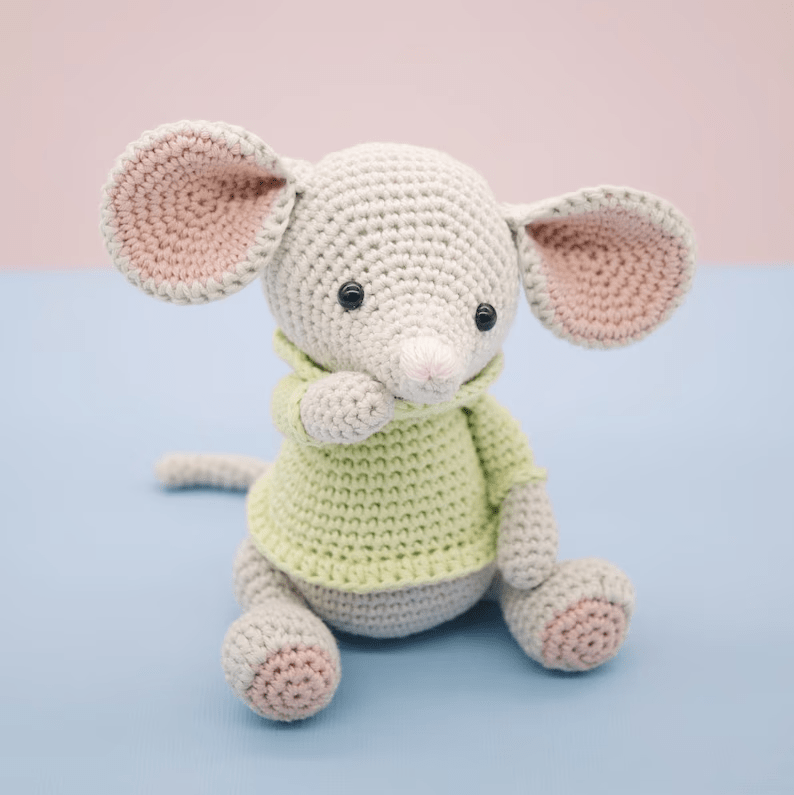 crochet rat pattern