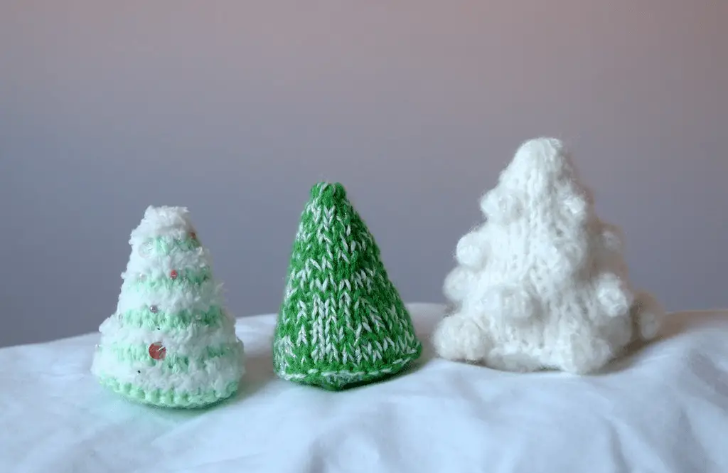 Knit Christmas Tree Free Pattern