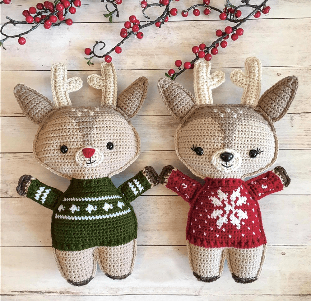 crochet Christmas amigurumi