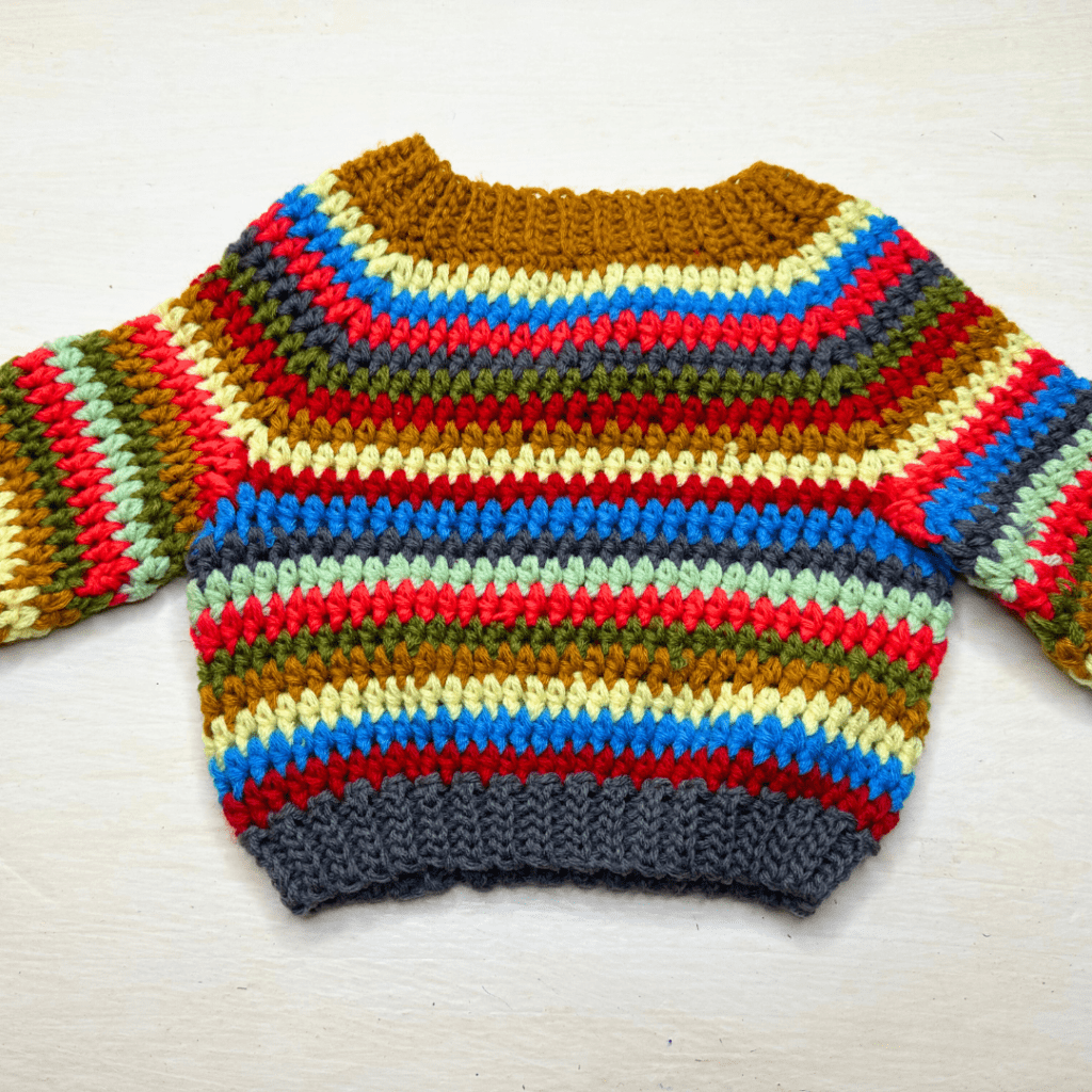 crochet baby sweater pattern
