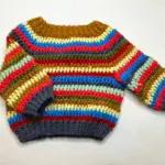 baby crochet raglan sweater free pattern