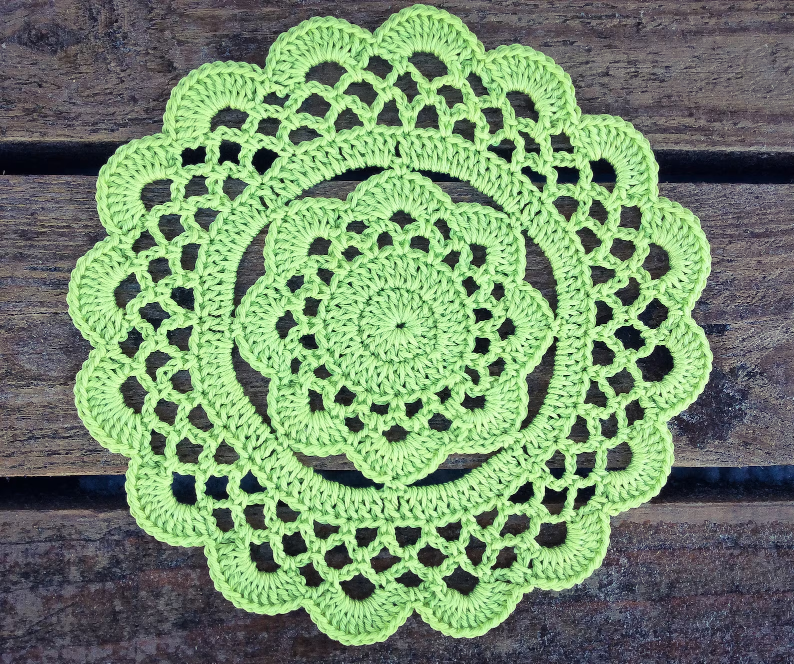 crochet doily free patterns