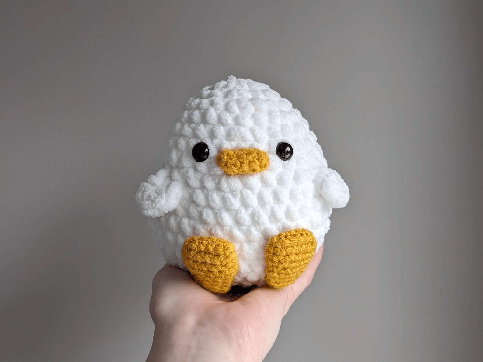 crochet duck amigurumi pattern