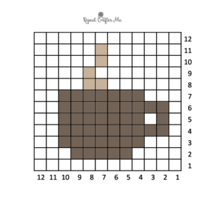 Tapestry Crochet Graphs: Beginner Crochet Pixel Pattern ( SitnCrochet 2026