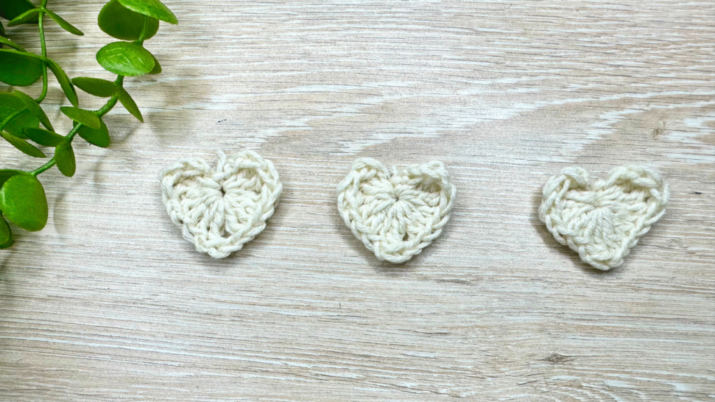 a crochet heart for beginners
