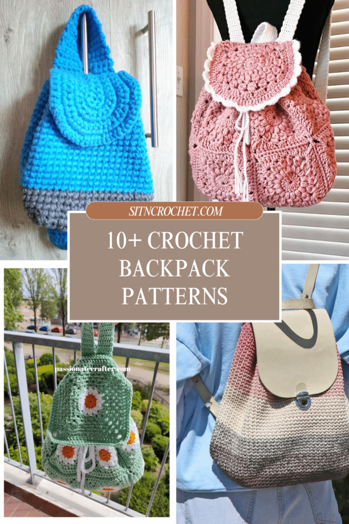 crochet backpack pattern