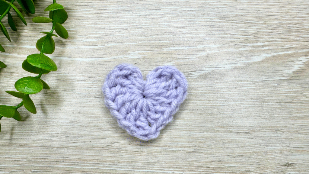 crochet heart free pattern