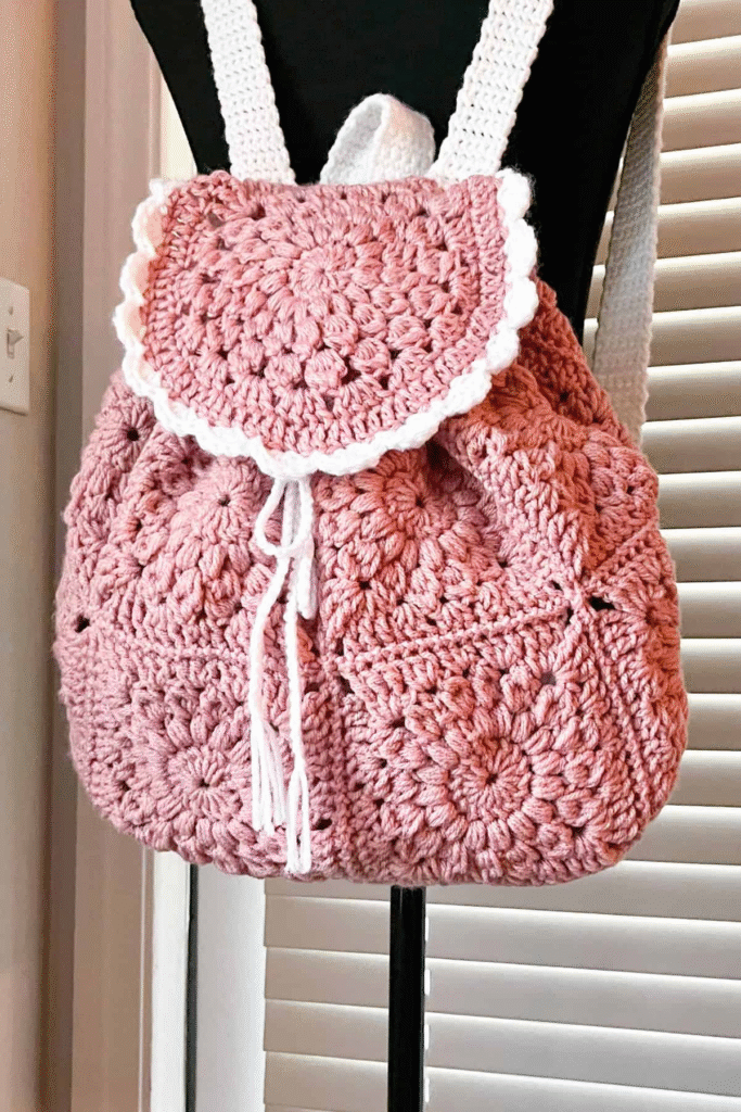 crochet backpack pattern