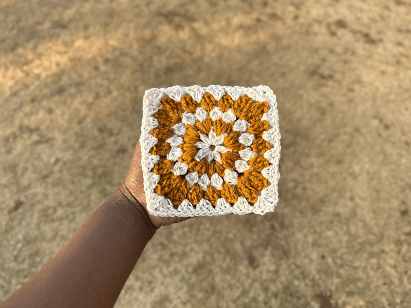 free crochet granny square pattern
