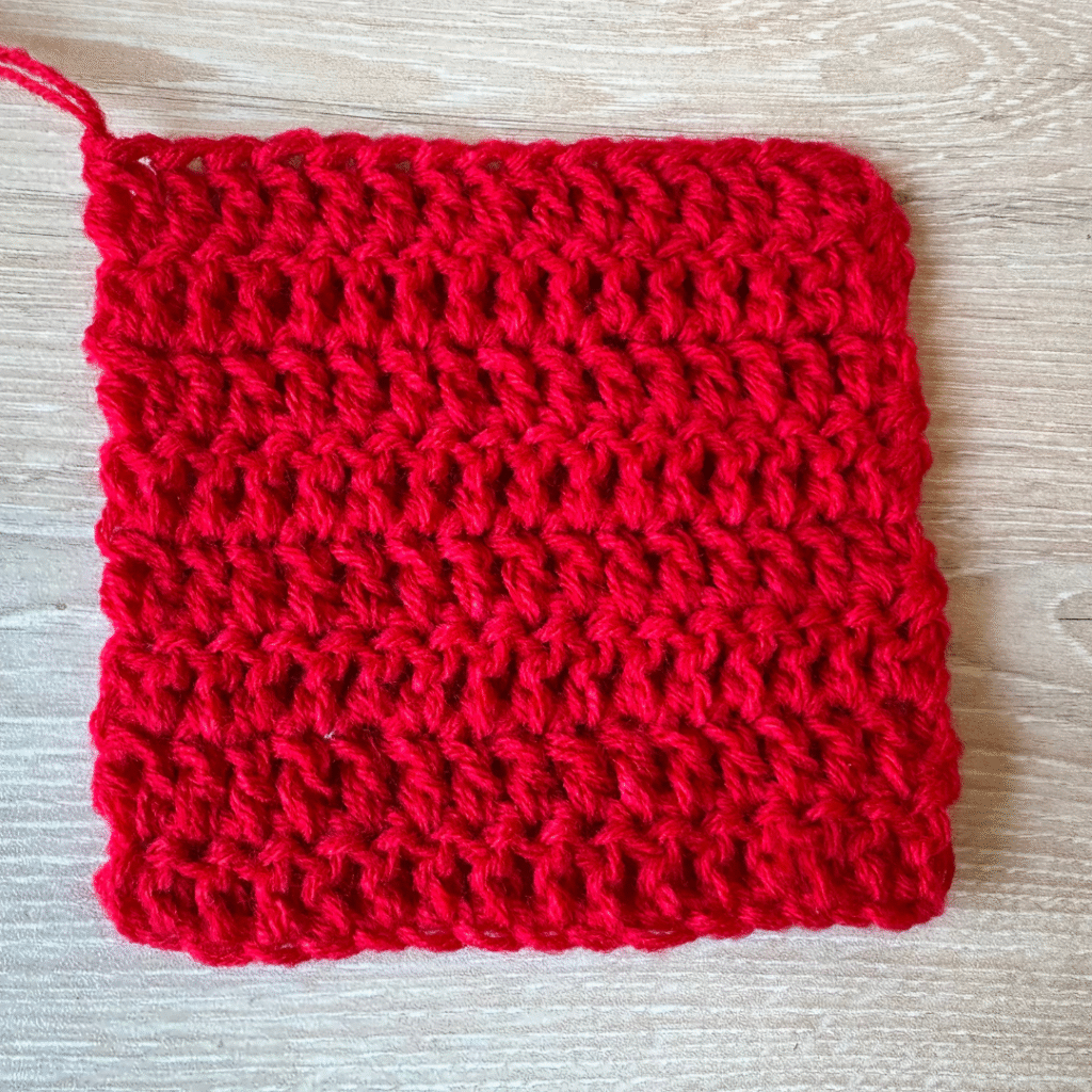 how to crochet straight edges