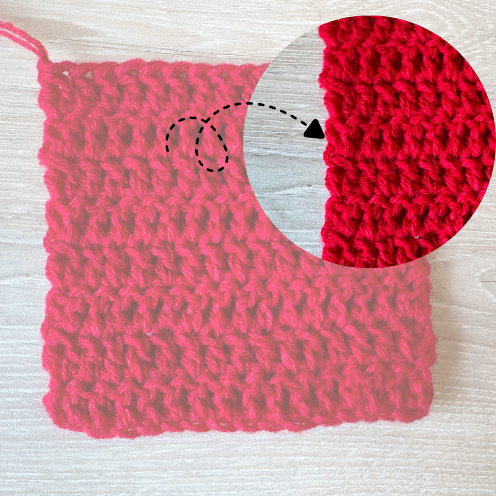 how to crochet straight edges