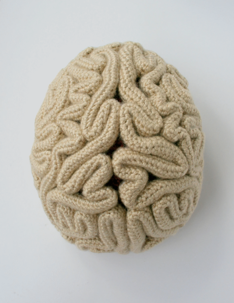 crochet brain hat pattern