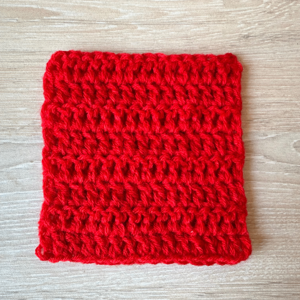 crochet straight edges