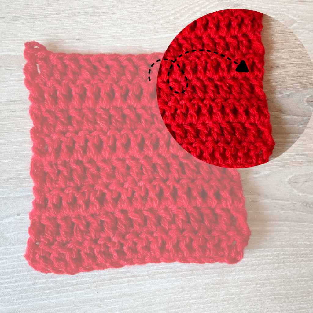 crochet straight edges