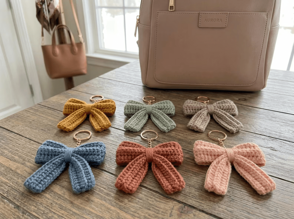 crochet bag charms patterns