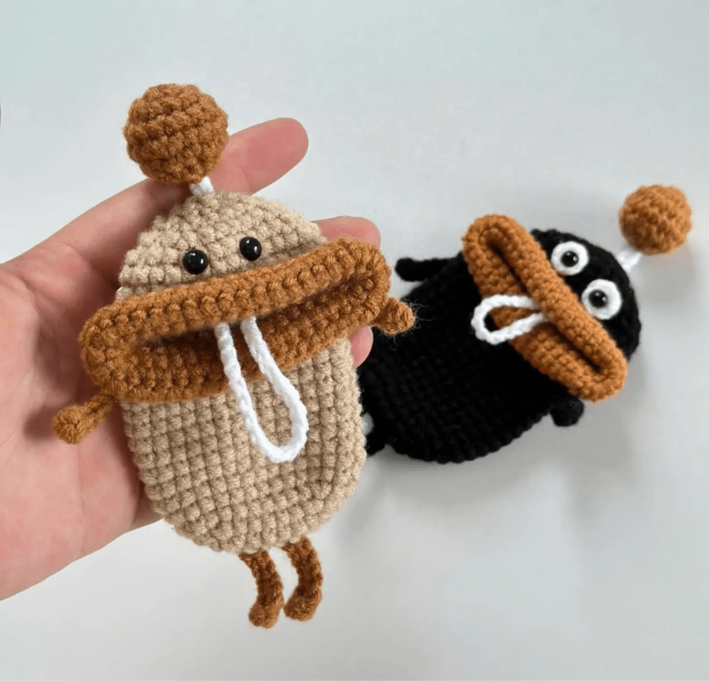 crochet bag charms