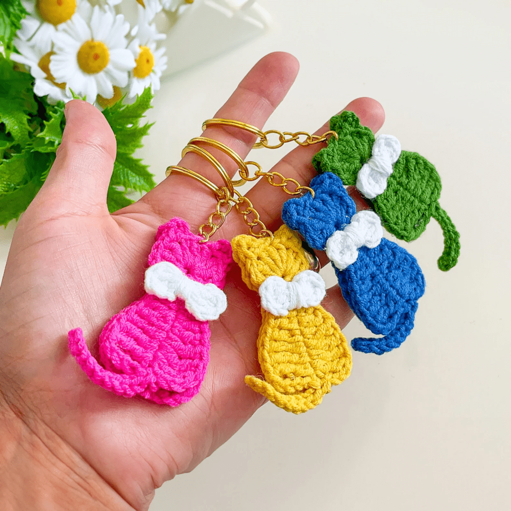 crochet bag charms