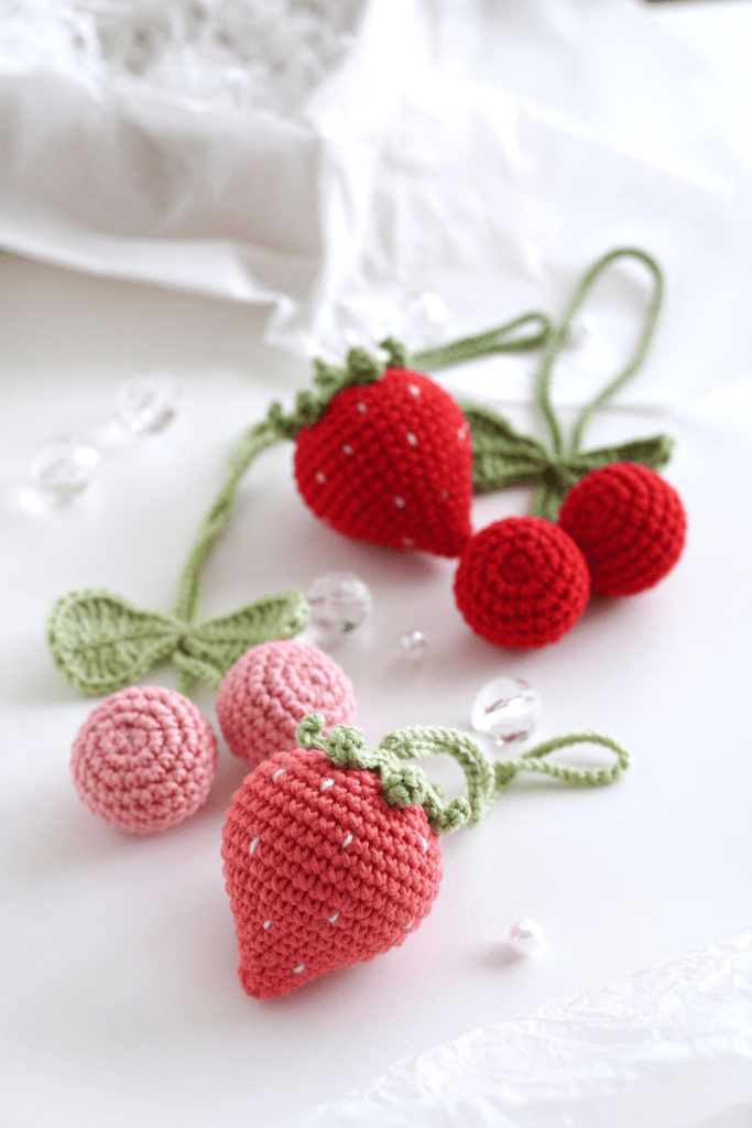 crochet bag charms