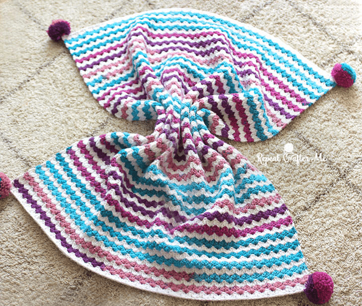 free crochet baby blanket pattern