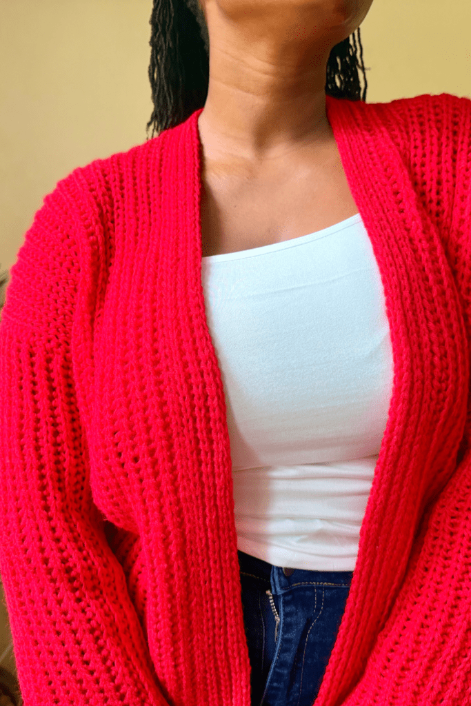 beginner cardigan patter