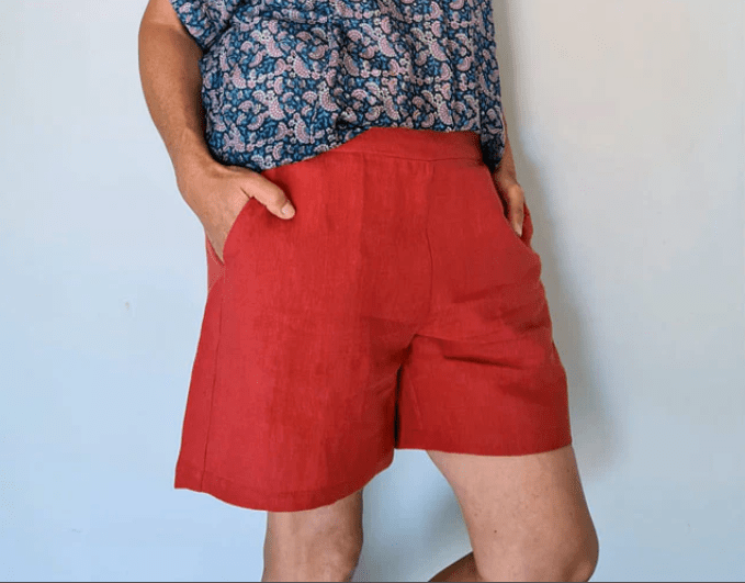 shorts sewing pattern for beginners