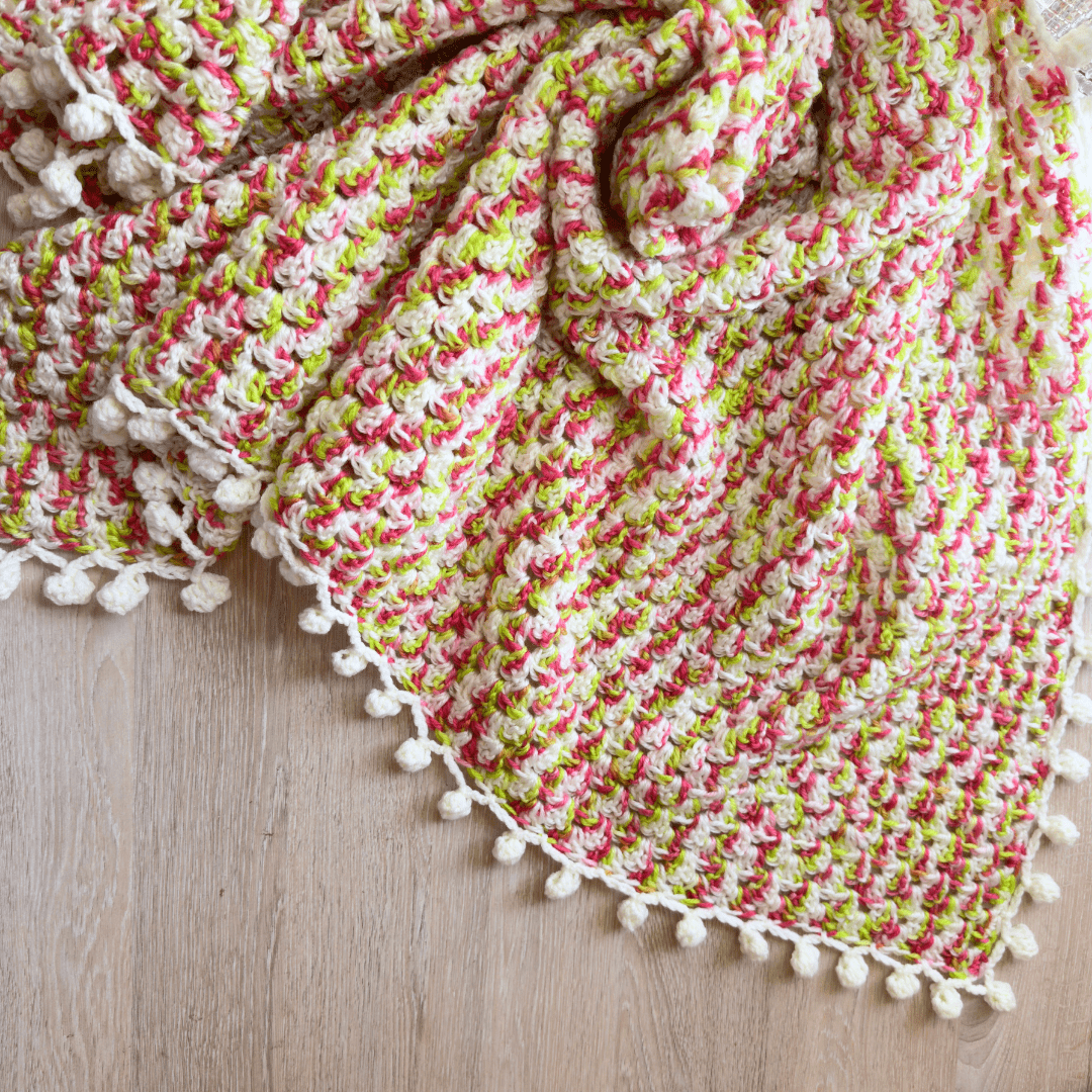 crochet granny stitch blanket