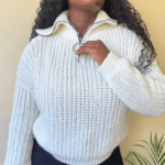 crochet zip sweater 4