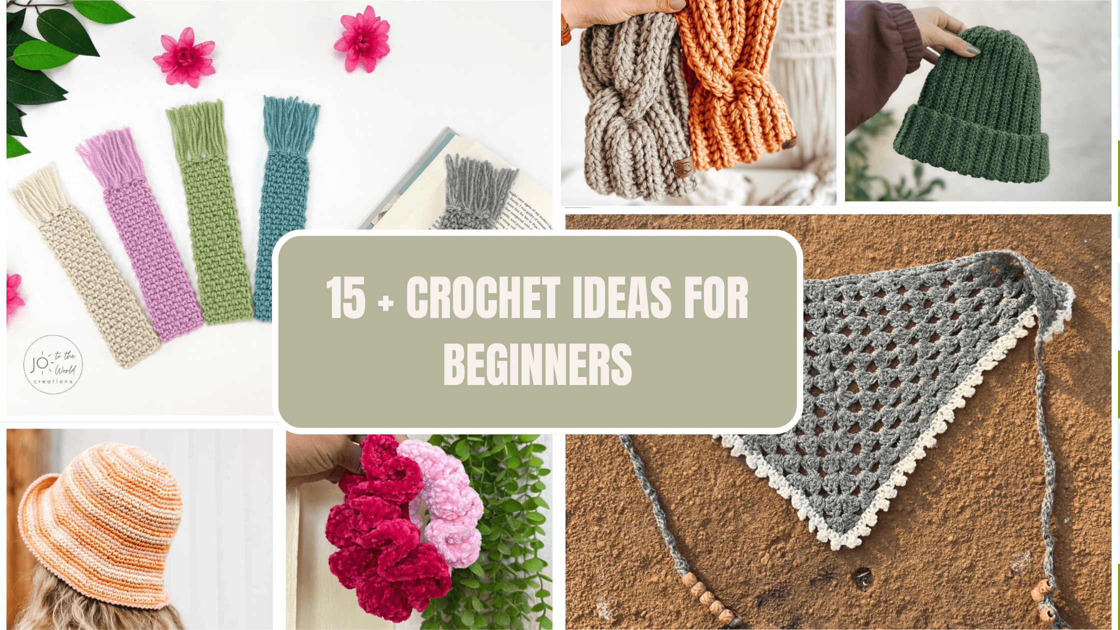 CROCHET IDEAS FOR BEGINNERS